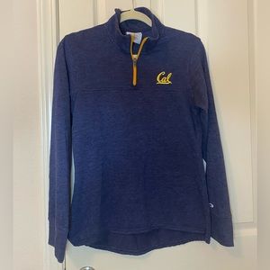 Cal Berkeley Half Zip Sweater